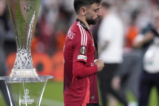 Bruno Fernandes: une saison à oublier pour Manchester United KEYSTONE/AP/Bernat Armangue